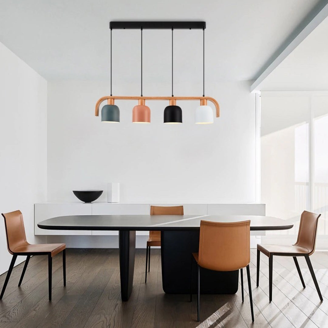 Adomum 3427-4AS - Modern/Industriële Hanglamp