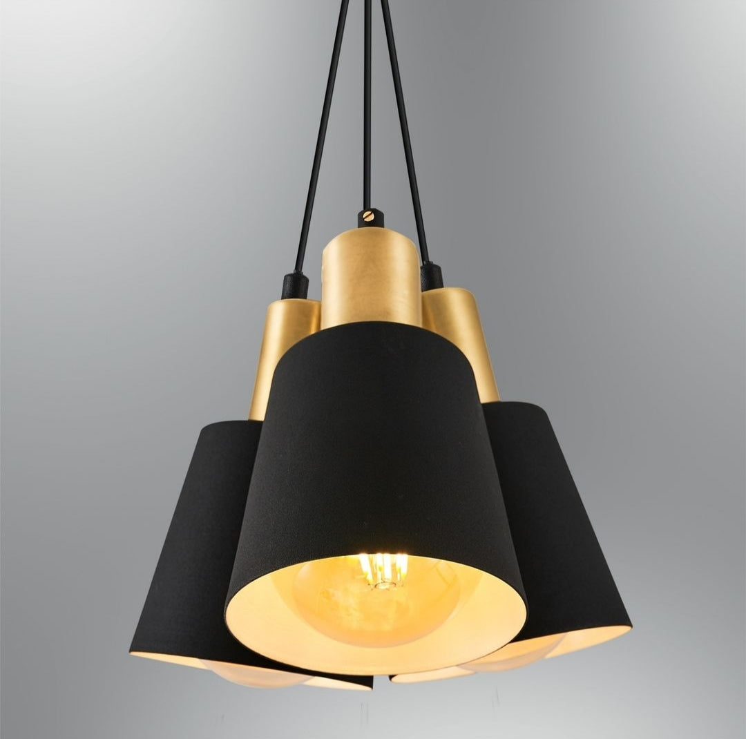 Adomum 5023-3A - Industriële/Moderne Hanglamp