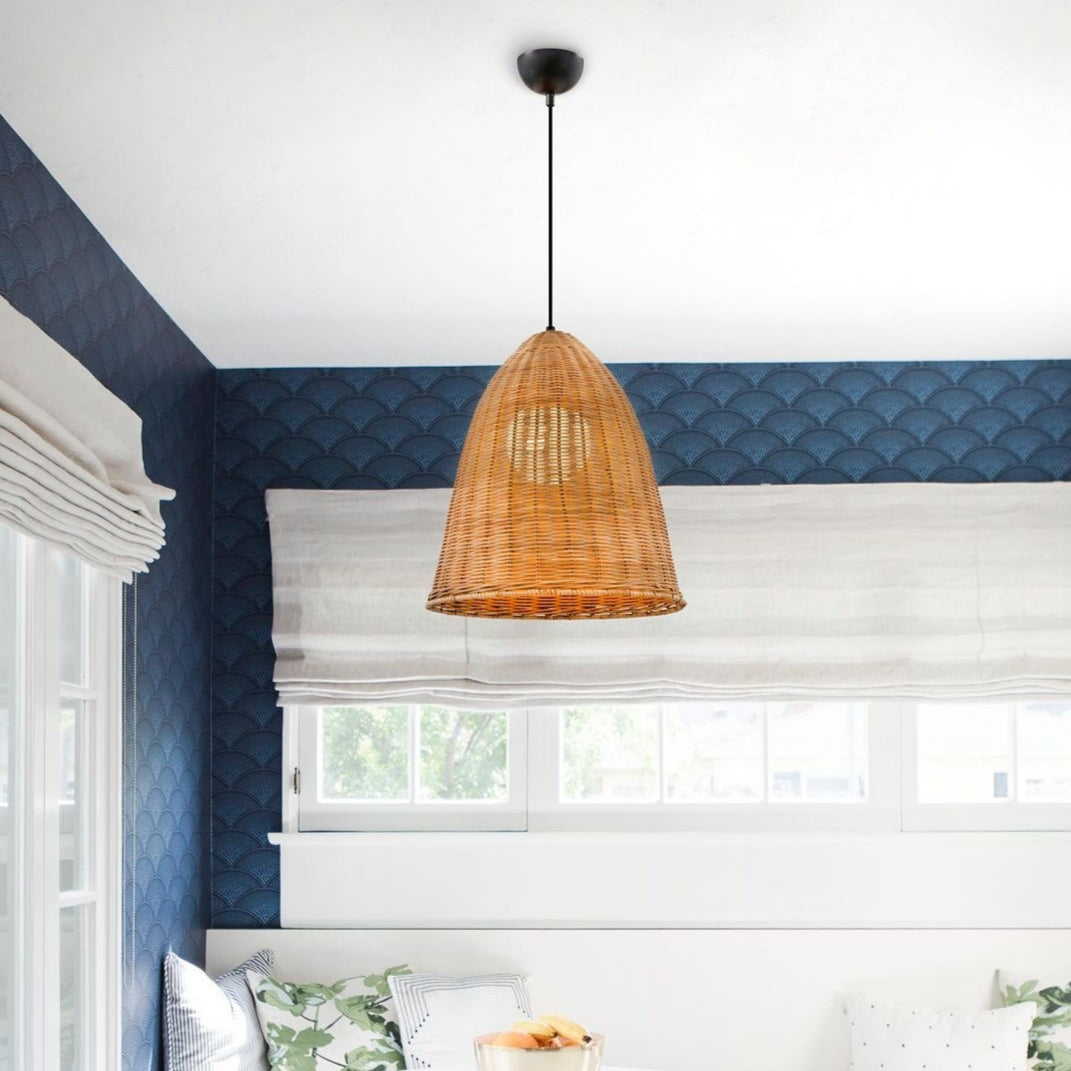 Adomum 4460-24 - Rotan/Rieten Hanglamp