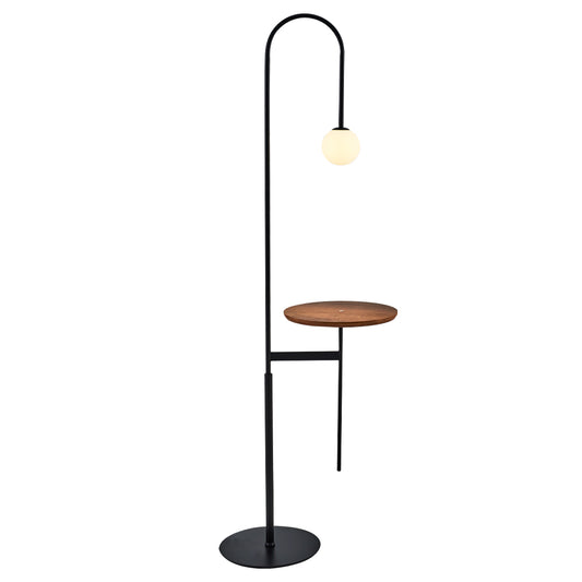 Adomum 3056-L - Staande lamp met bijzettafel