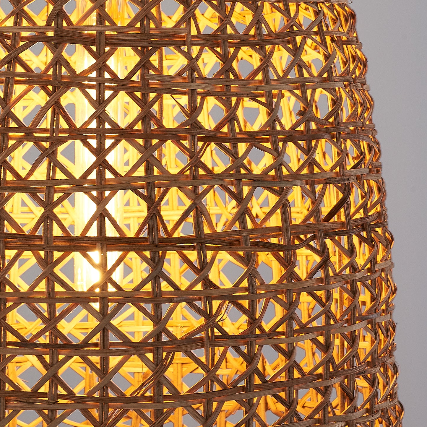 Adomum 4460-5 - Rieten/Rotan Hanglamp
