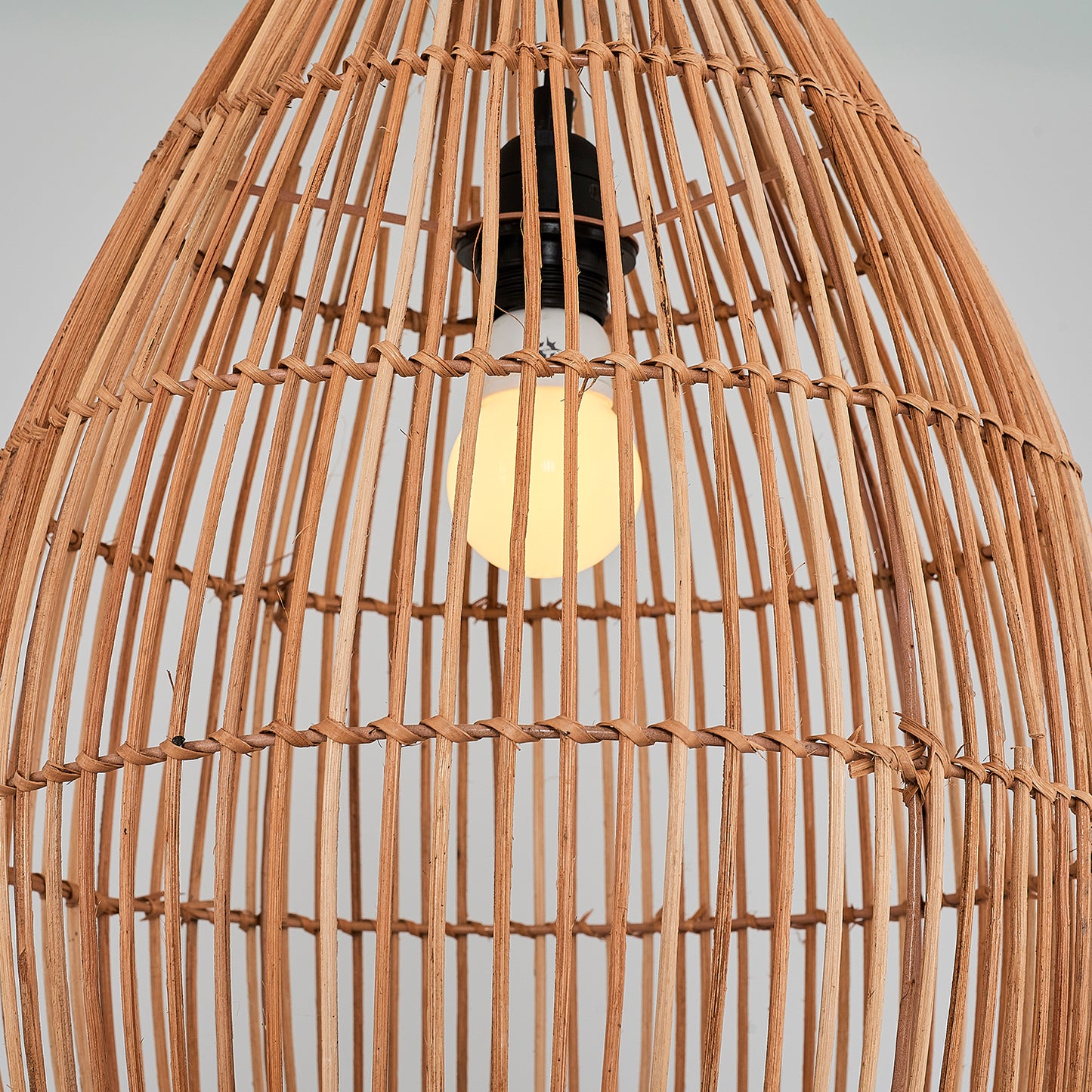 Adomum 4460-52 - Rieten Hanglamp Rotan