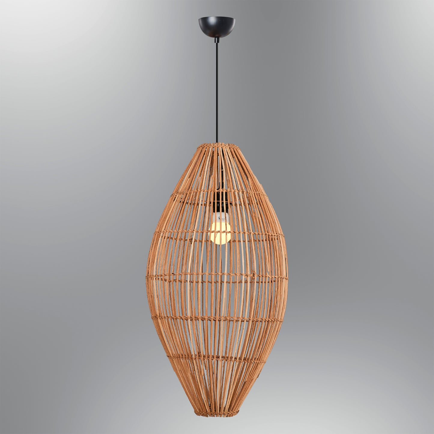Adomum 4460-52 - Rieten Hanglamp Rotan