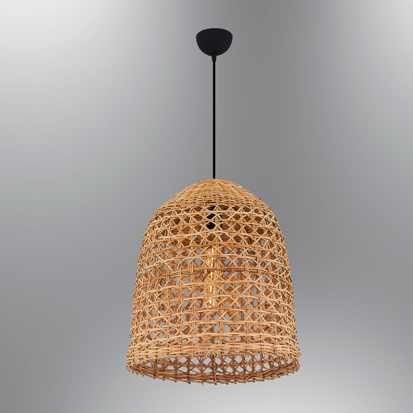 Adomum 4460-5 - Rieten/Rotan Hanglamp