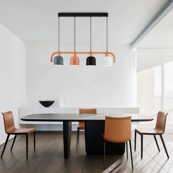 Adomum 3427-4AS - Modern/Industriële Hanglamp