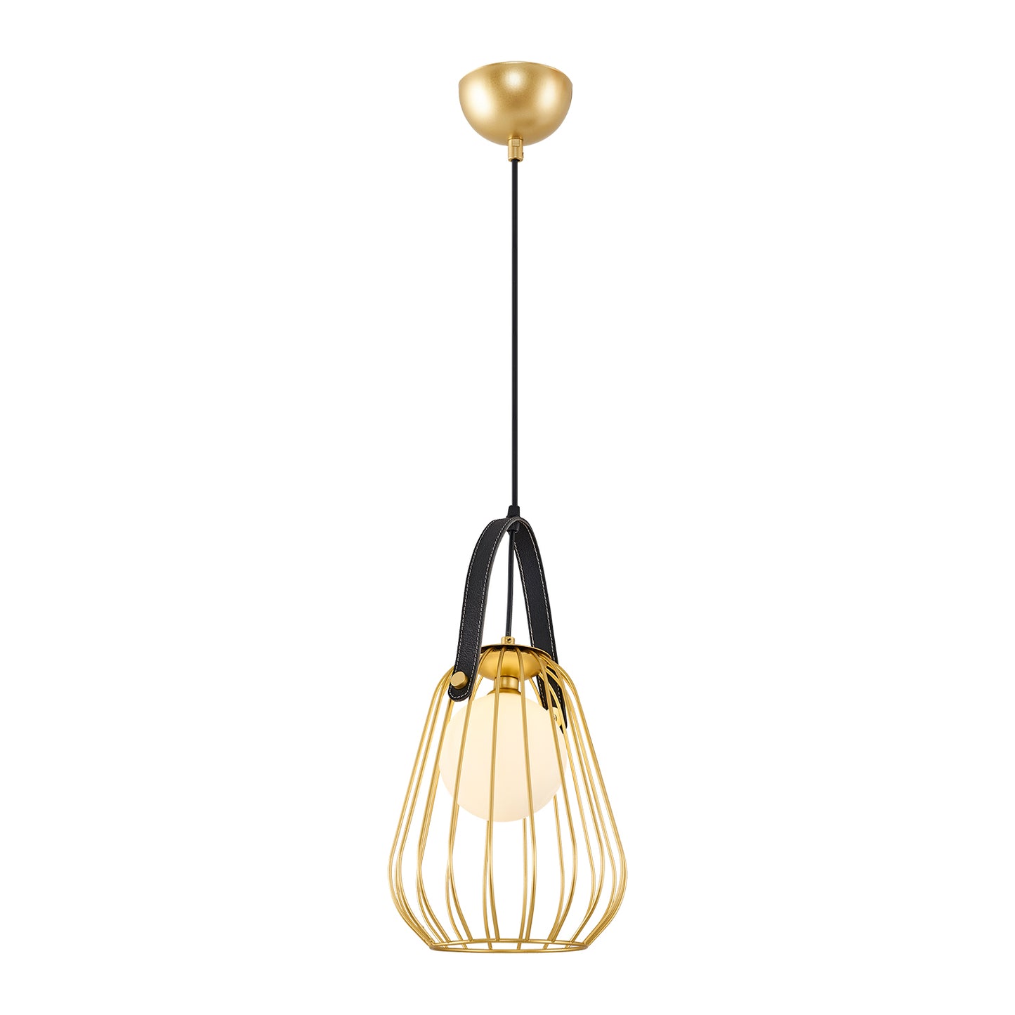 Adomum 4112-1 - Hanglamp Kooi met opaalglas