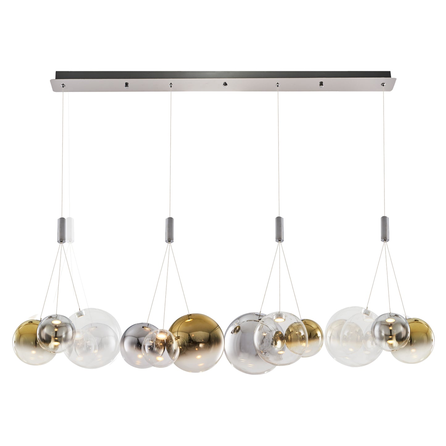 Adomum 4515-4AS - Modern Hanglamp Bubble