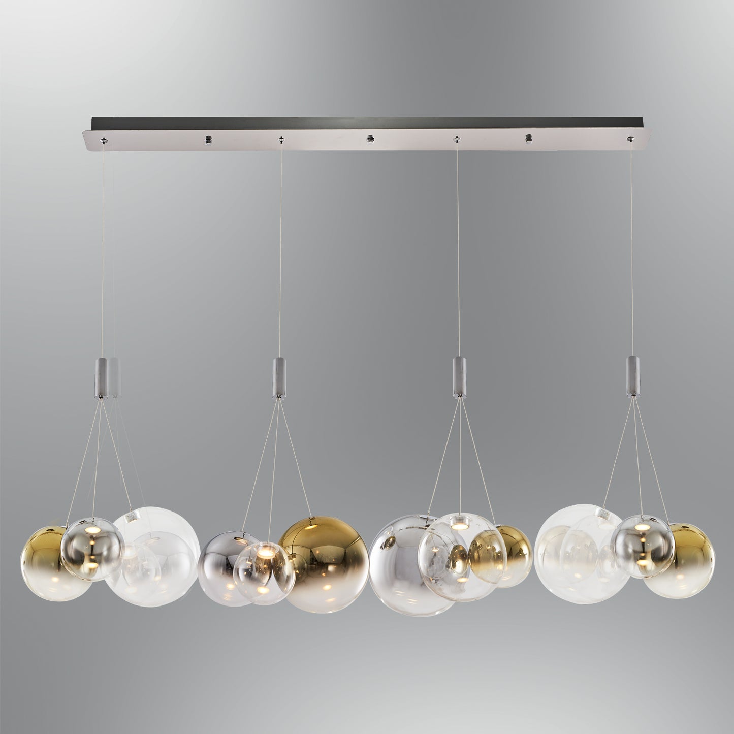 Adomum 4515-4AS - Modern Hanglamp Bubble